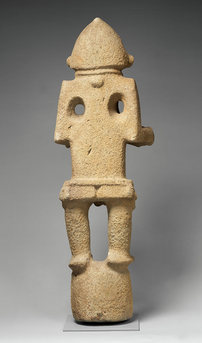 Warrior, Chiriquí artist(s), Volcanic stone, Chiriquí, Aguas Buenas Phase