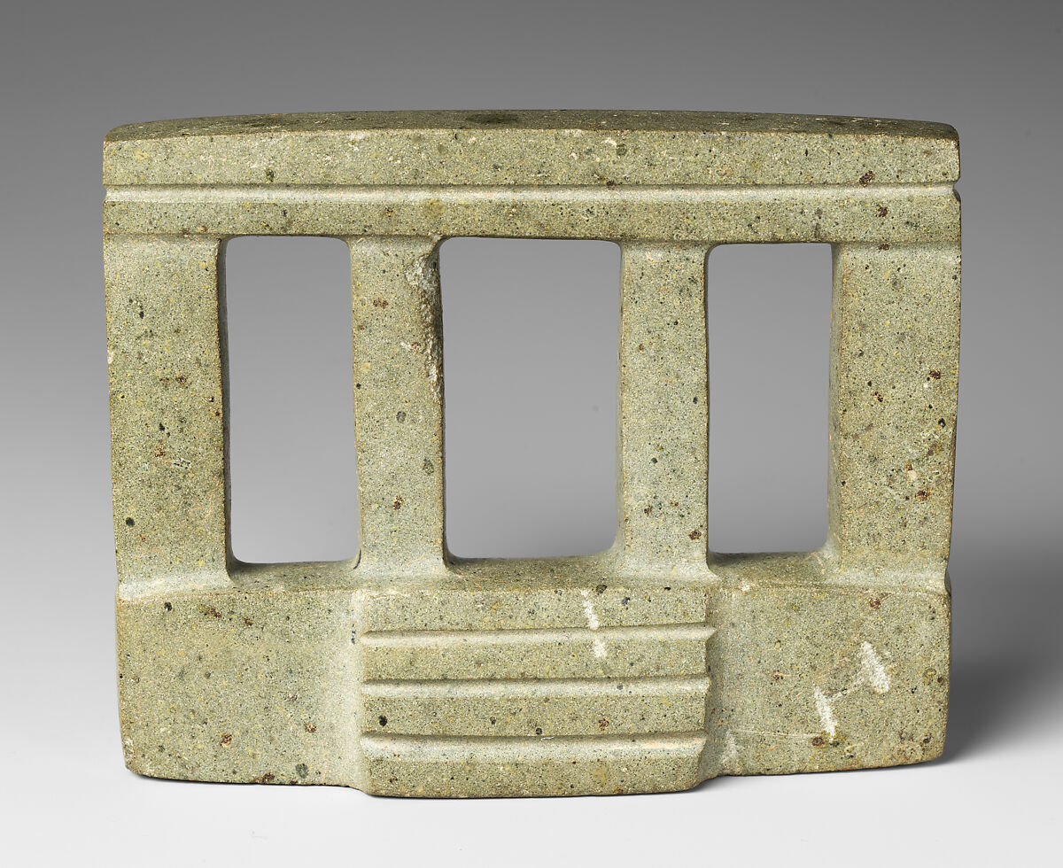 Architectural Model, Stone (metadiorite), Mezcala 