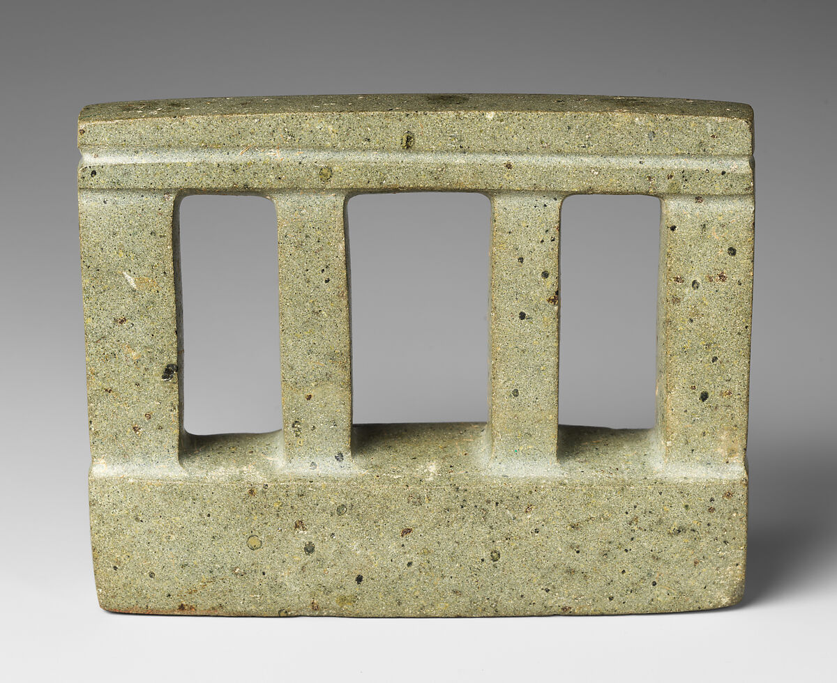 Architectural Model, Stone (metadiorite), Mezcala