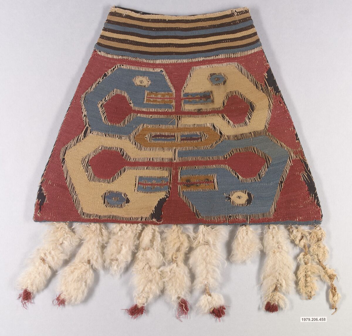 Bag, Cotton, camelid hair, Nasca 