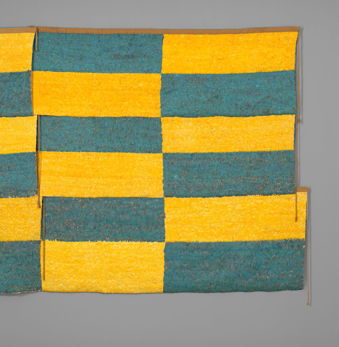 Feathered Panel, Feathers on cotton, camelid hair, Wari