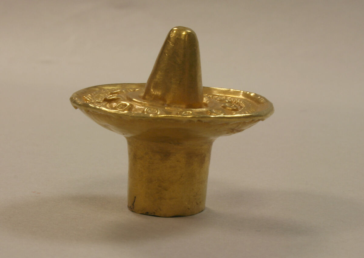 Ear Spool, Gold, Greater Coclé 