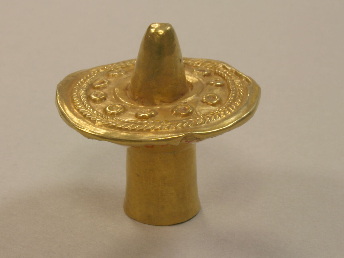 Ear Spool, Gold, Greater Coclé