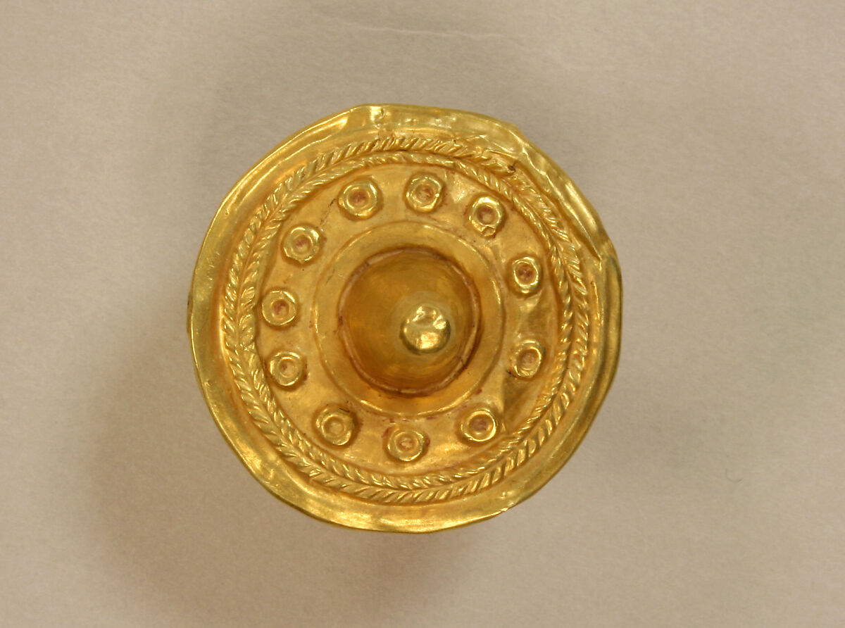 Ear Spool, Gold, Greater Coclé