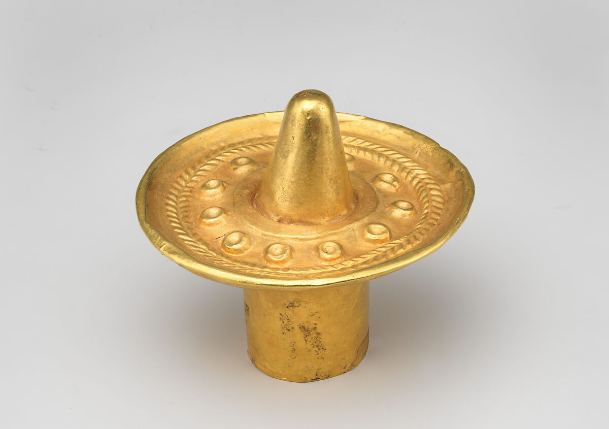 Ear Spool, Gold, Greater Coclé