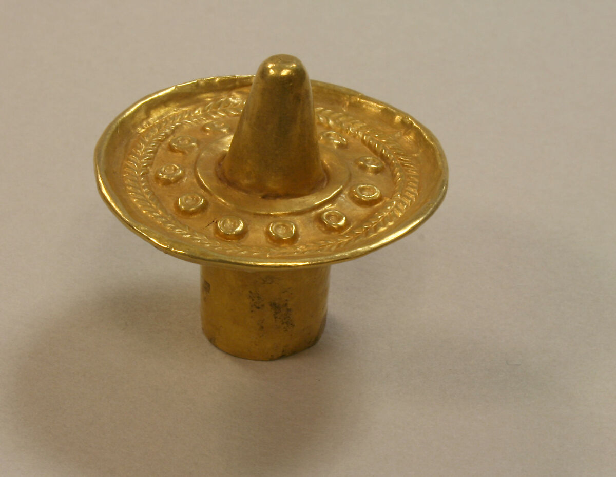 Ear Spool, Gold, Greater Coclé 