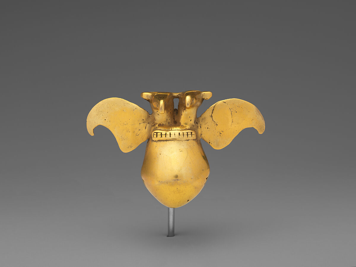 Double-Headed Eagle Bell, Gold (cast), Veraguas