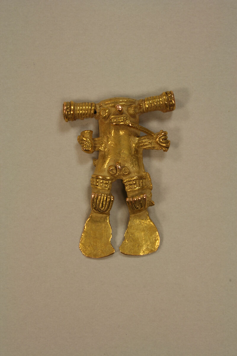 Figure Pendant, Gold, Diquís (?) 