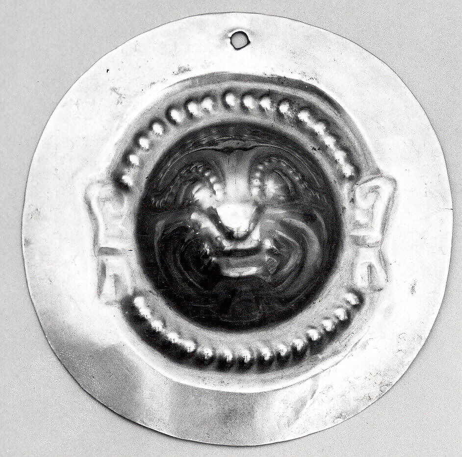 Mammalian disk, Gold, Carchi-Nariño, Capulí
