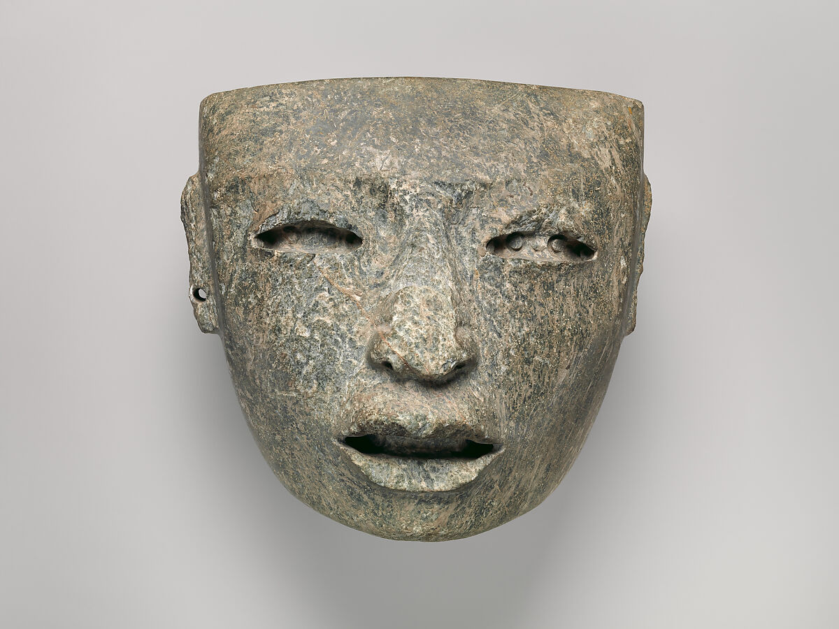 Mask, Chlorite schist, Teotihuacan 