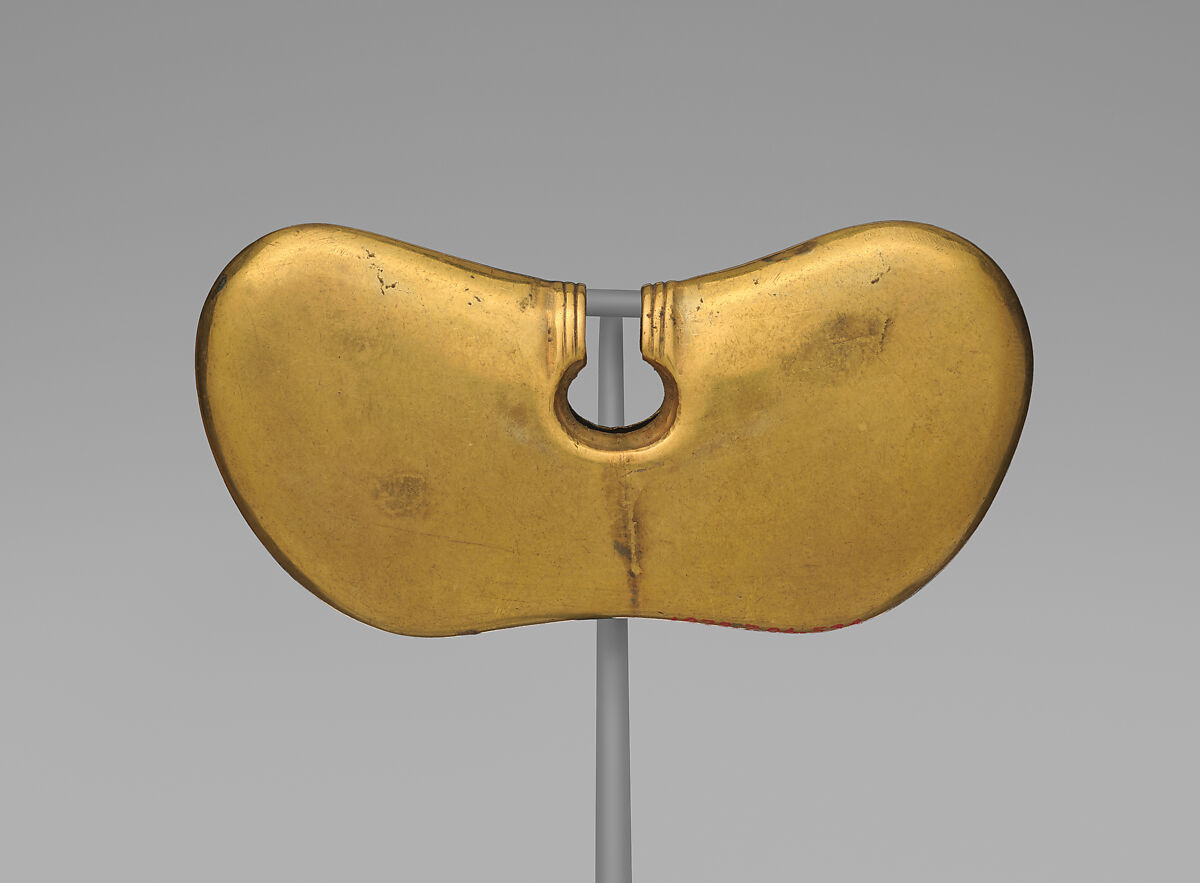 Nose Ornament, Gold alloy, Early Quimbaya