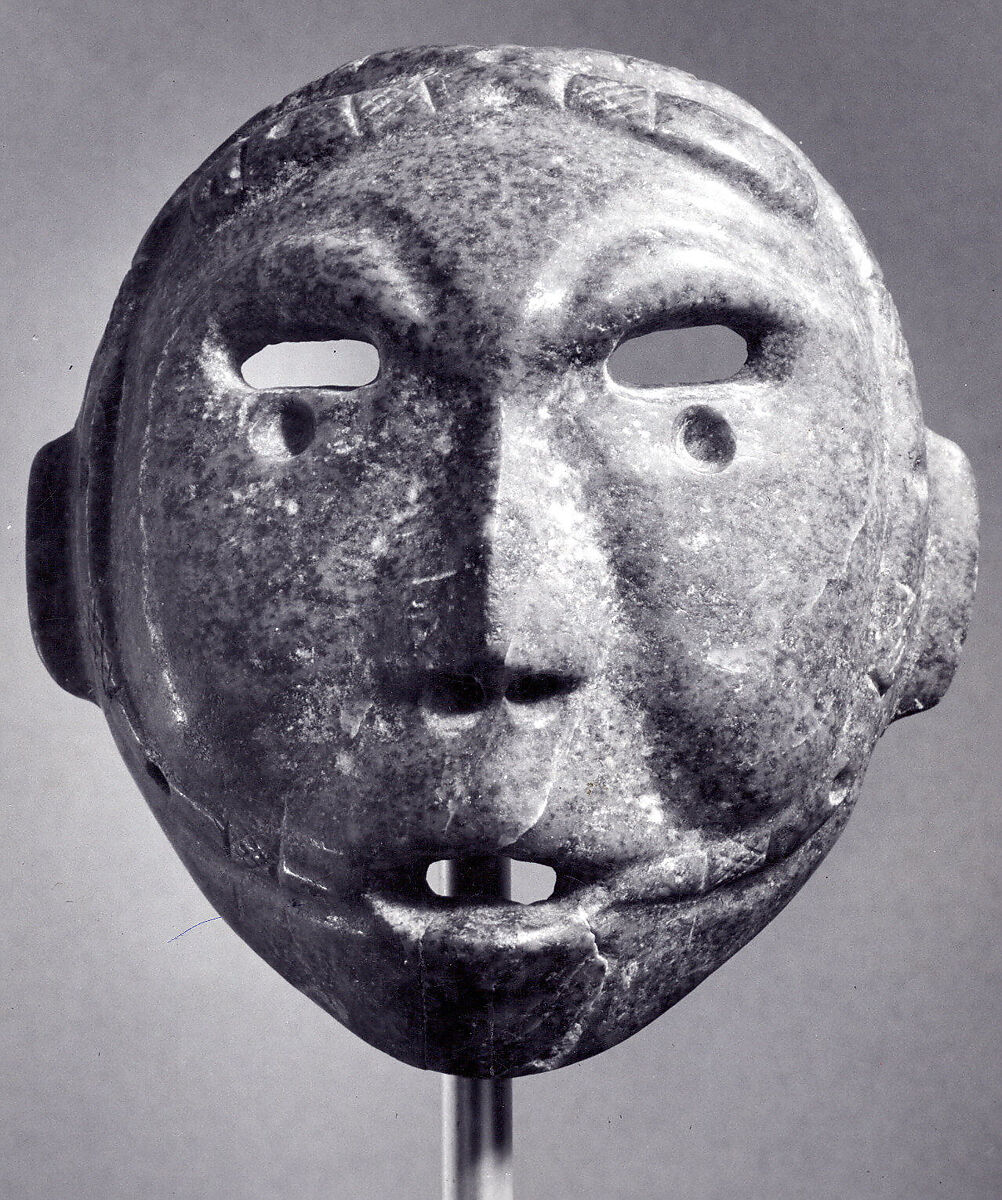 Face Mask, Basalt (andesite), Mezcala 