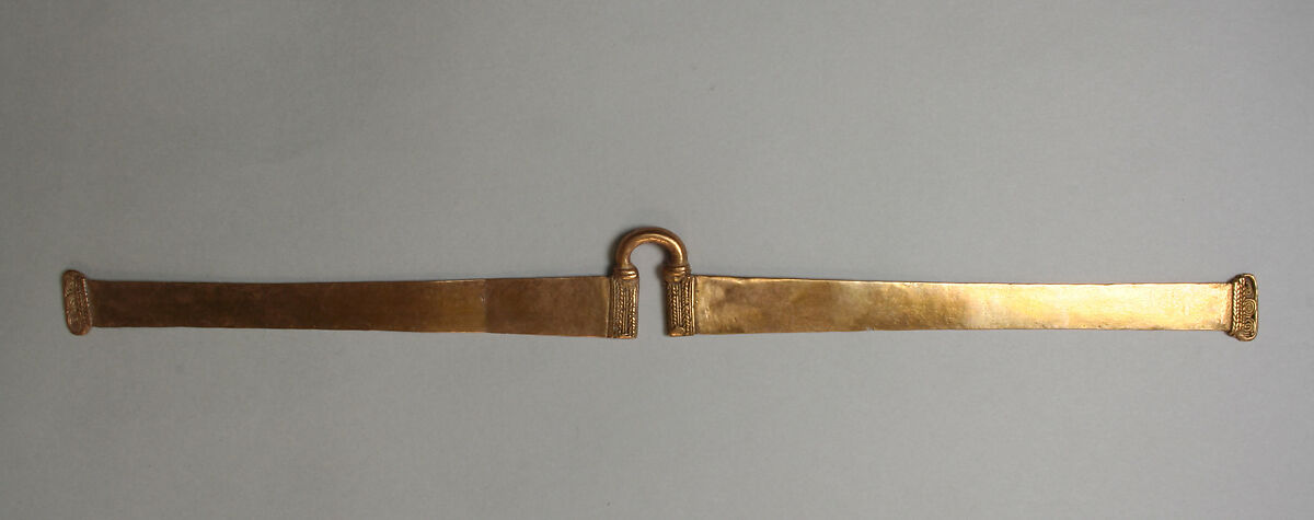 Nose Ornament, Gold, Zenú 