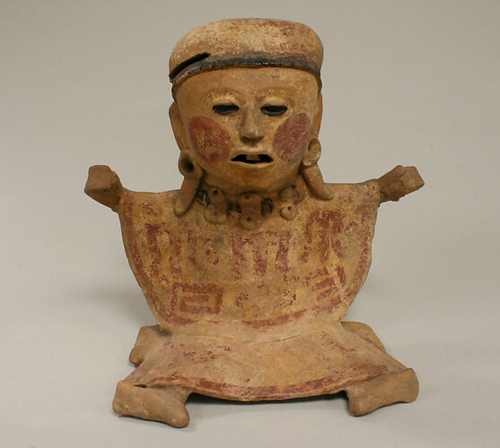 Seated female figure