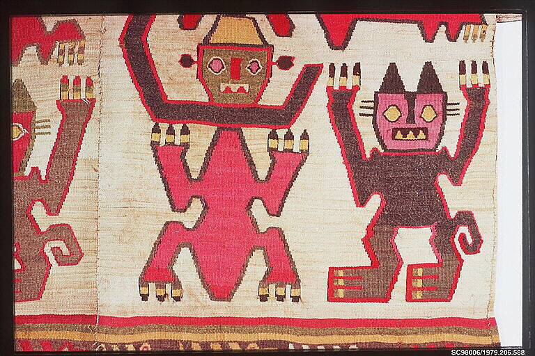 Shirt, Camelid fiber, cotton, Chimú