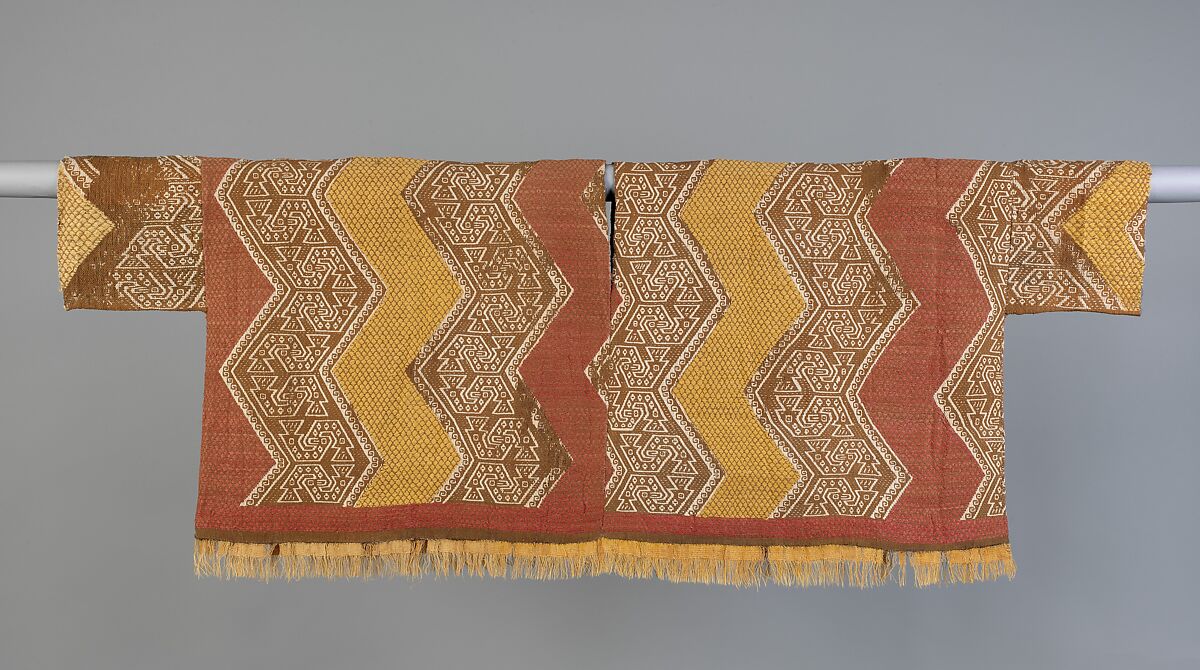 Tunic, Cotton, camelid hair, Chimú 