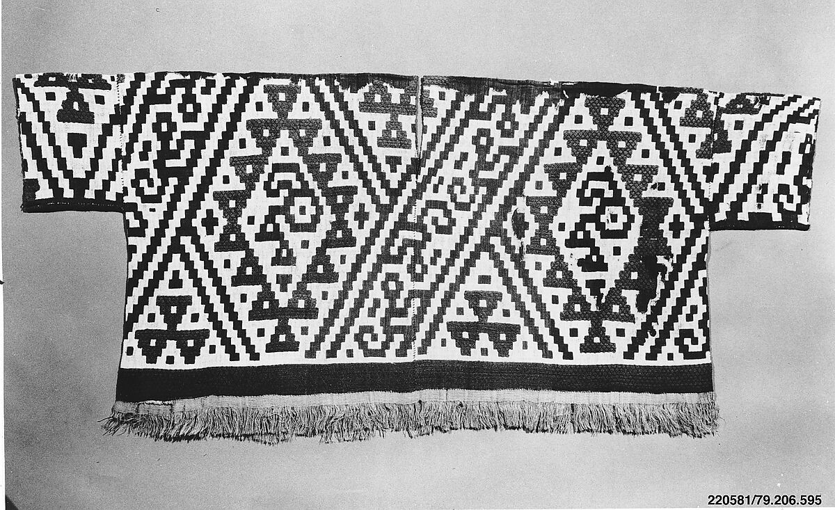 Shirt, Camelid fiber, cotton, Chimú