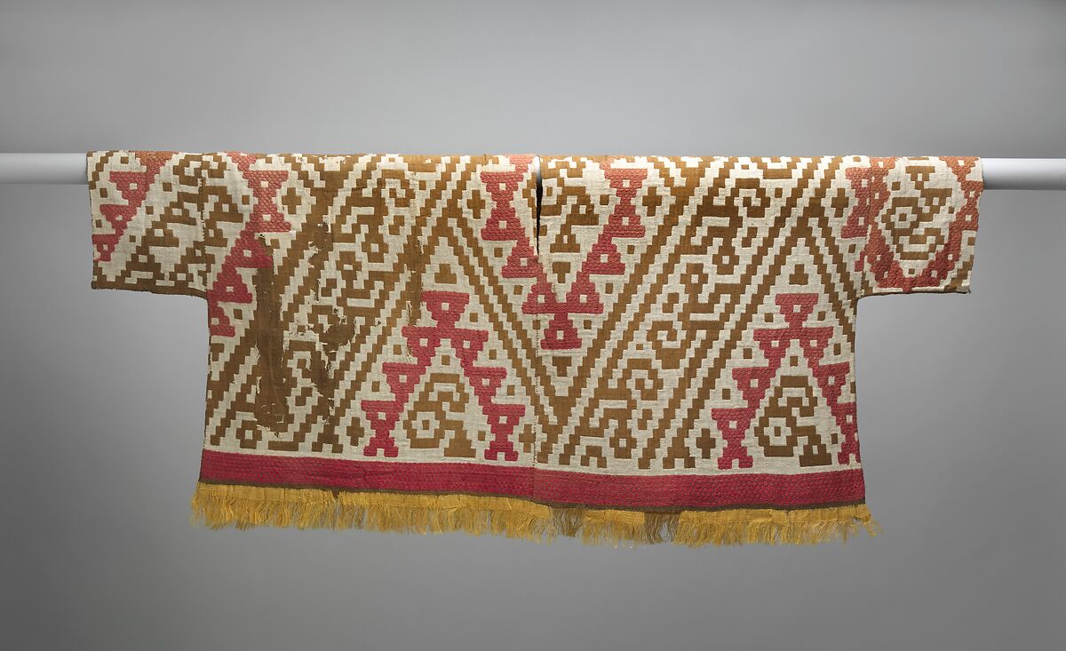 Shirt, Camelid fiber, cotton, Chimú