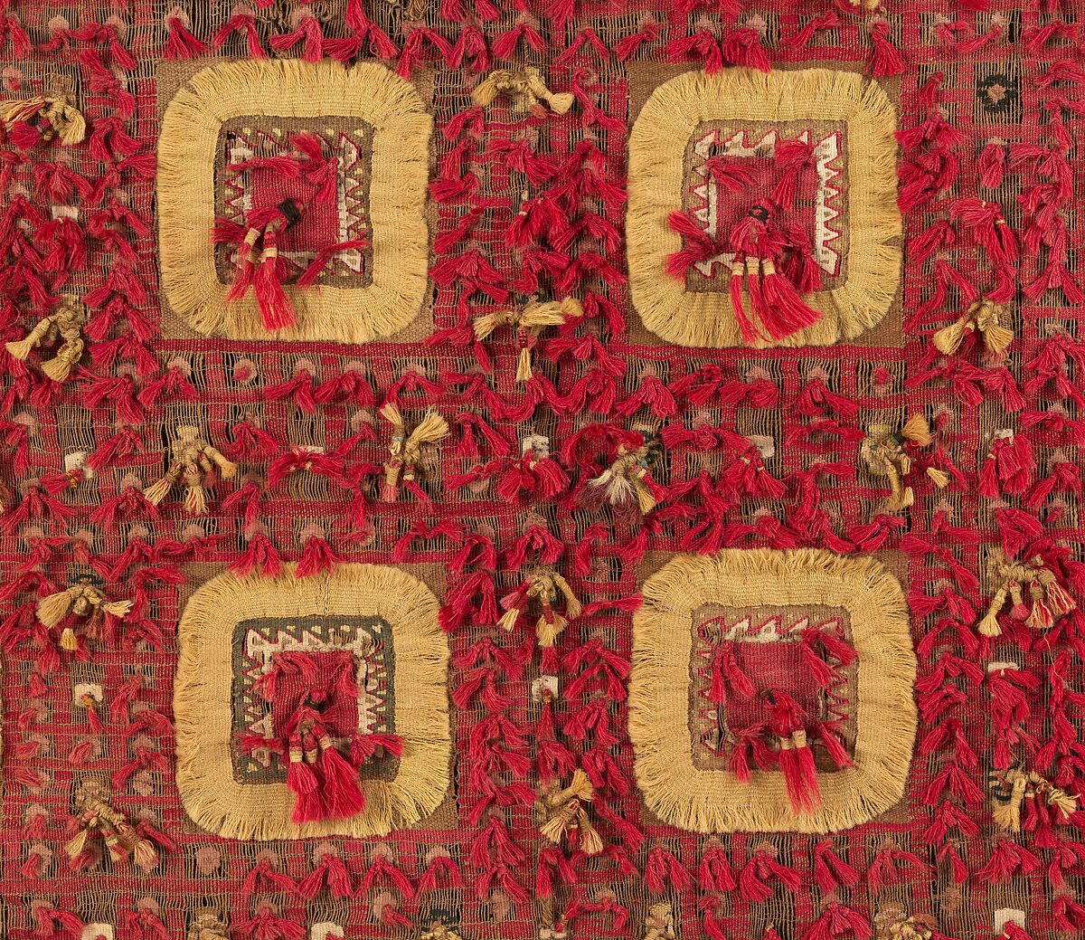 Loincloth, Chimú artist(s), Cotton, camelid hair, Chimú