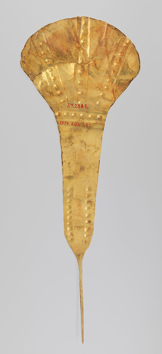 Plume, North Coast artist(s), Gold, Inca (?)