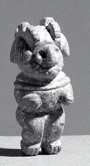 Masked Figure, Stone, Colima 