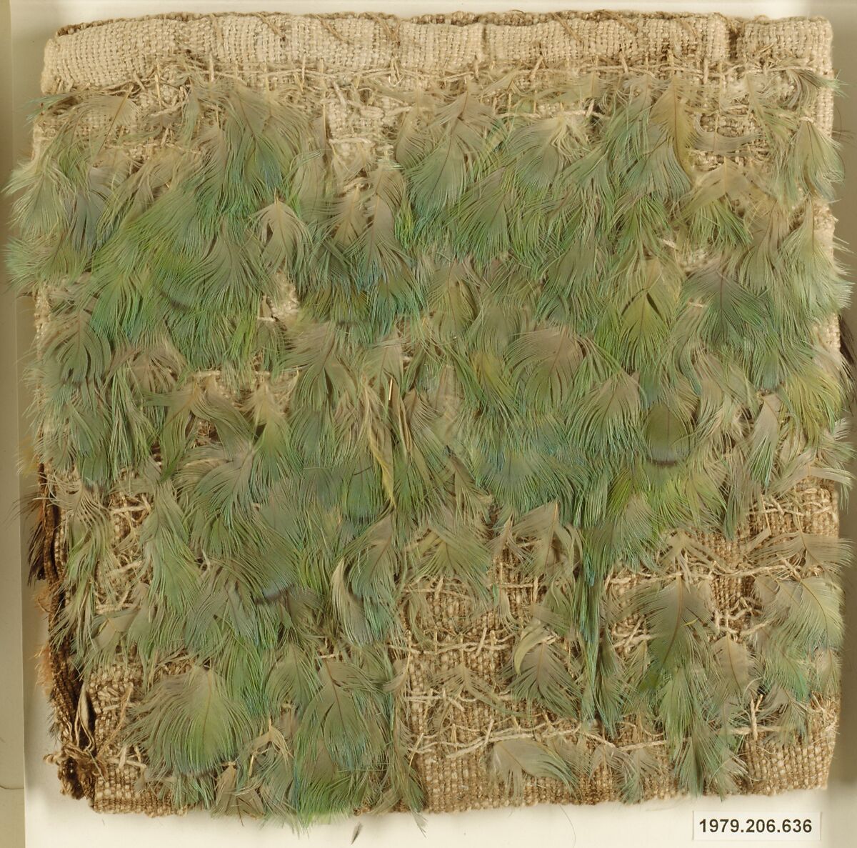 Miniature Dress, Cotton, feathers, Ica