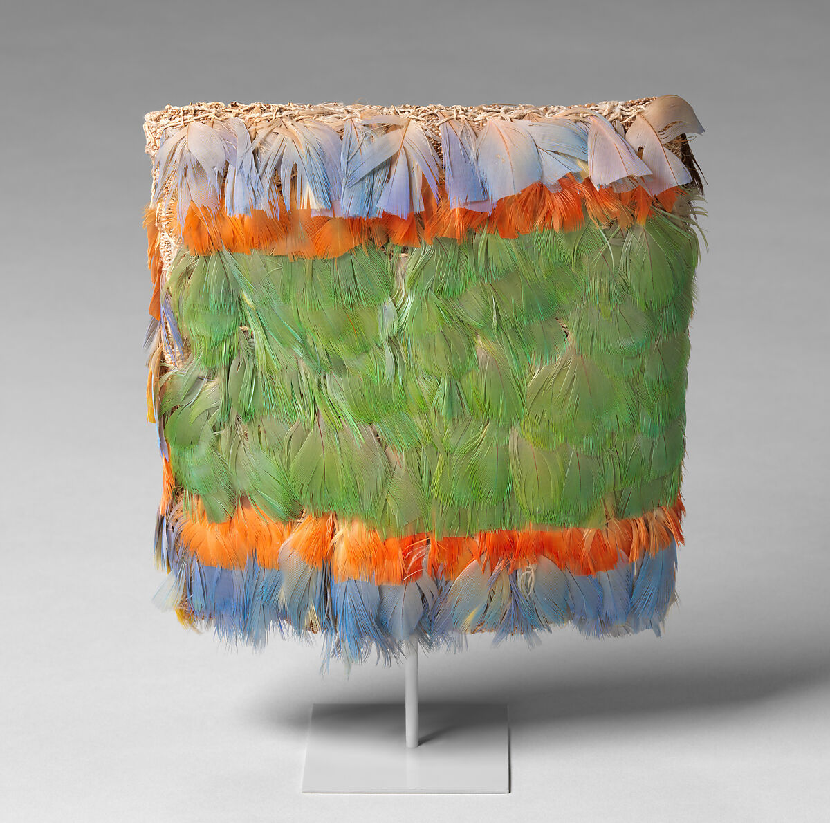 Miniature Dress, Cotton, feathers, Ica