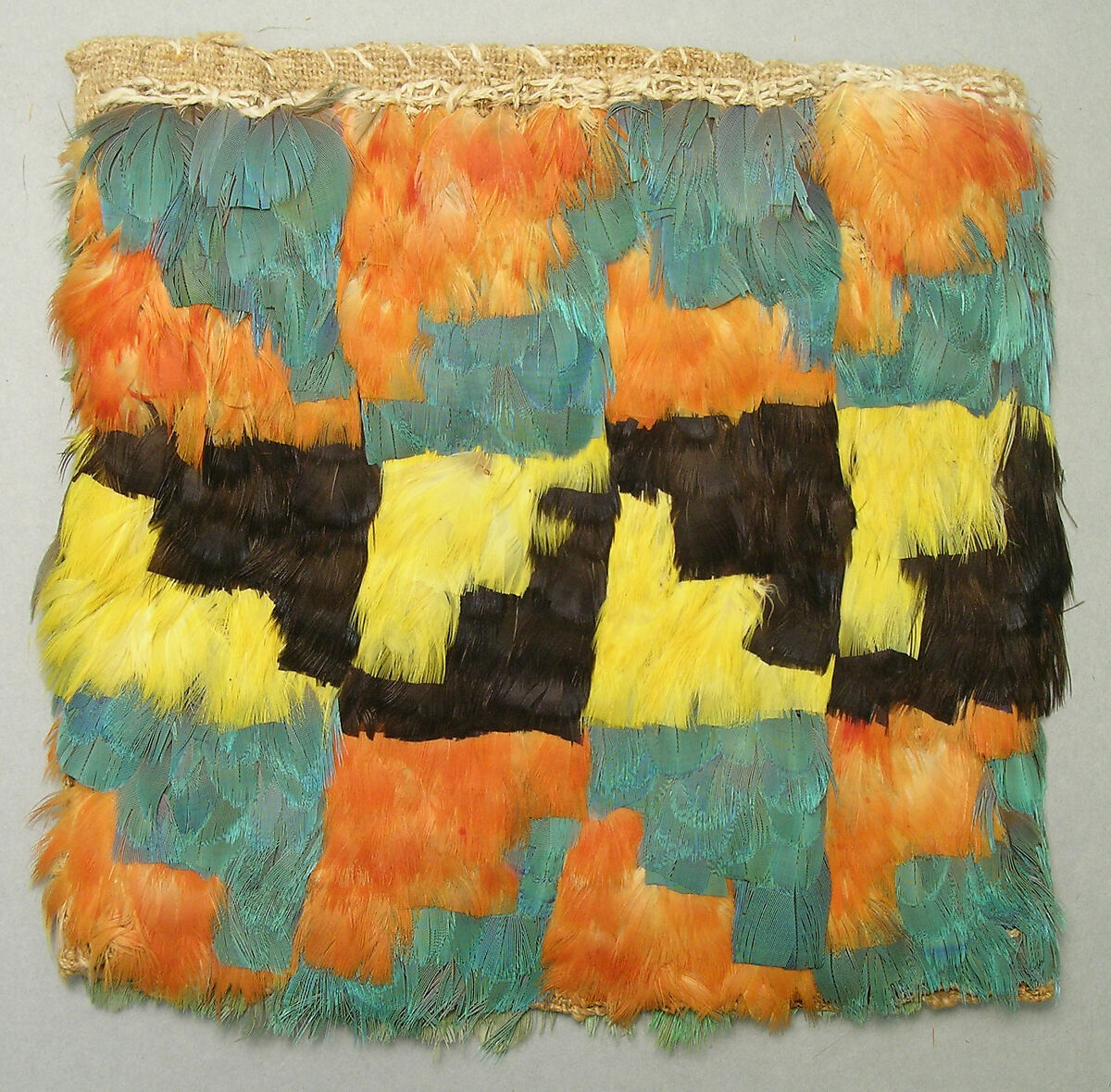 Miniature Dress, Cotton, feathers, Ica