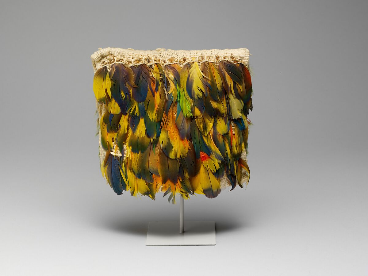 Miniature Tunic, Cotton, feathers, Ica