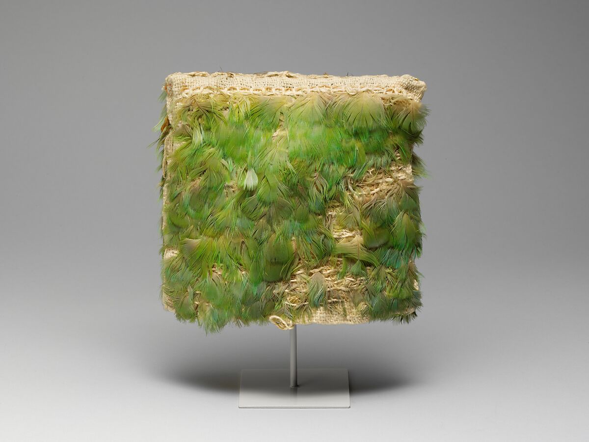 Miniature Tunic, Cotton, feathers, Ica