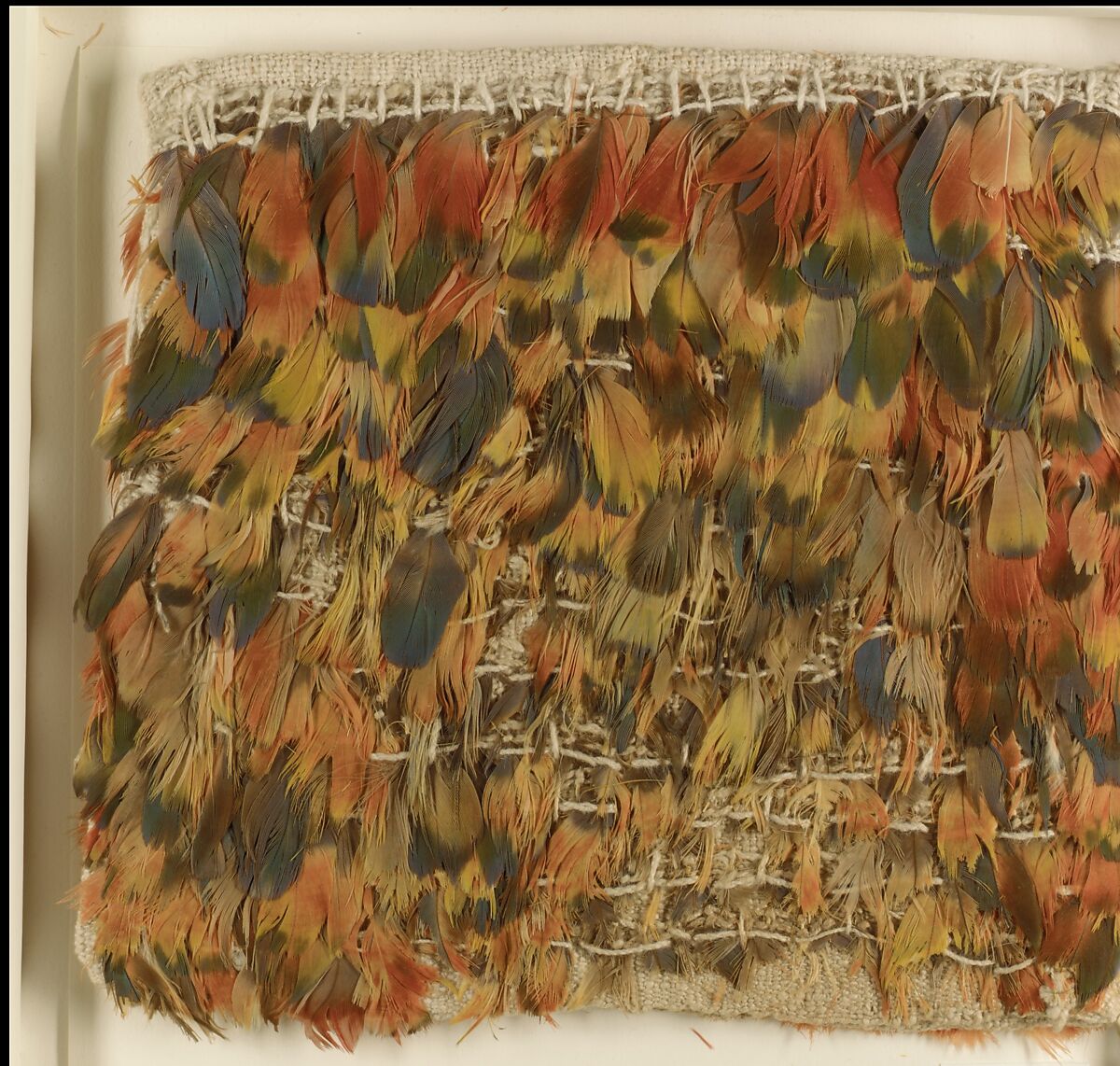 Miniature Tunic, Cotton, feathers, Ica