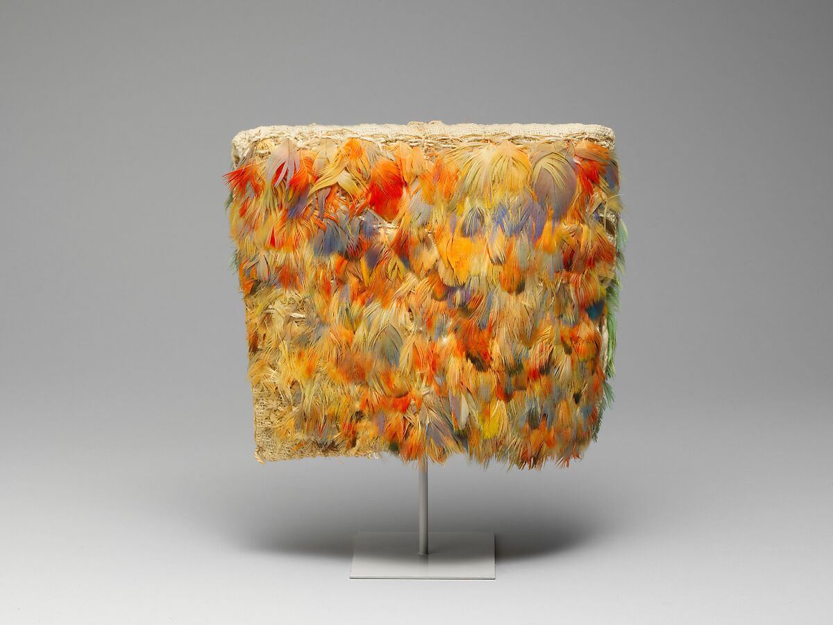 Miniature Tunic, Cotton, feathers, Ica