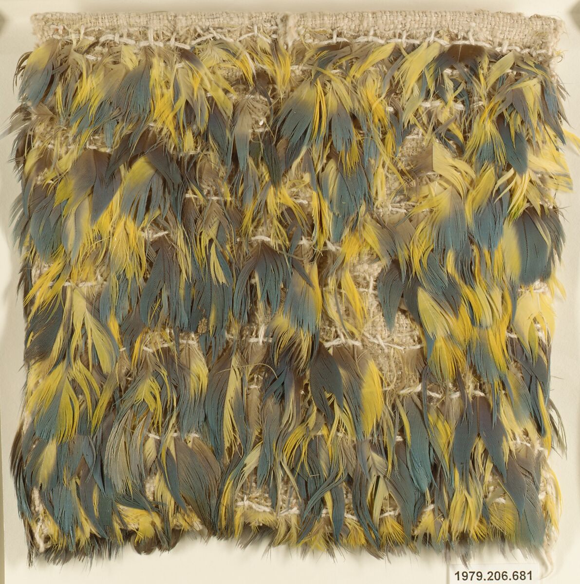 Miniature Tunic, Cotton, feathers, Ica