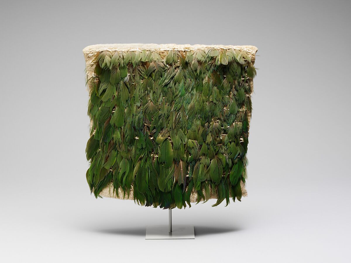 Miniature Tunic, Cotton, feathers, Ica