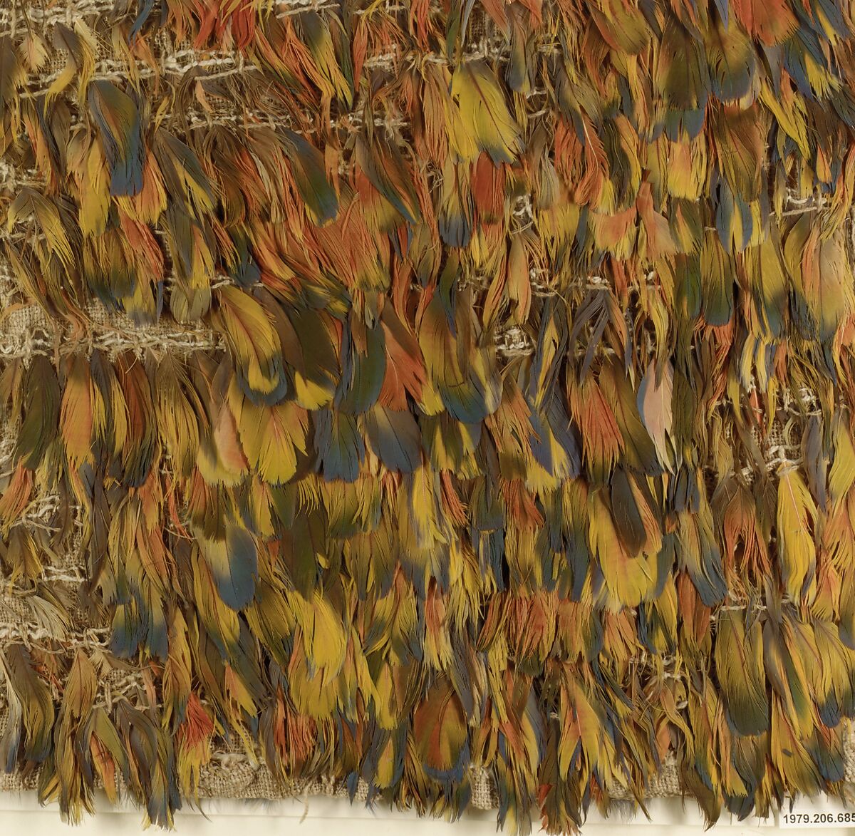 MiniatureTunic, Cotton, feathers, Ica