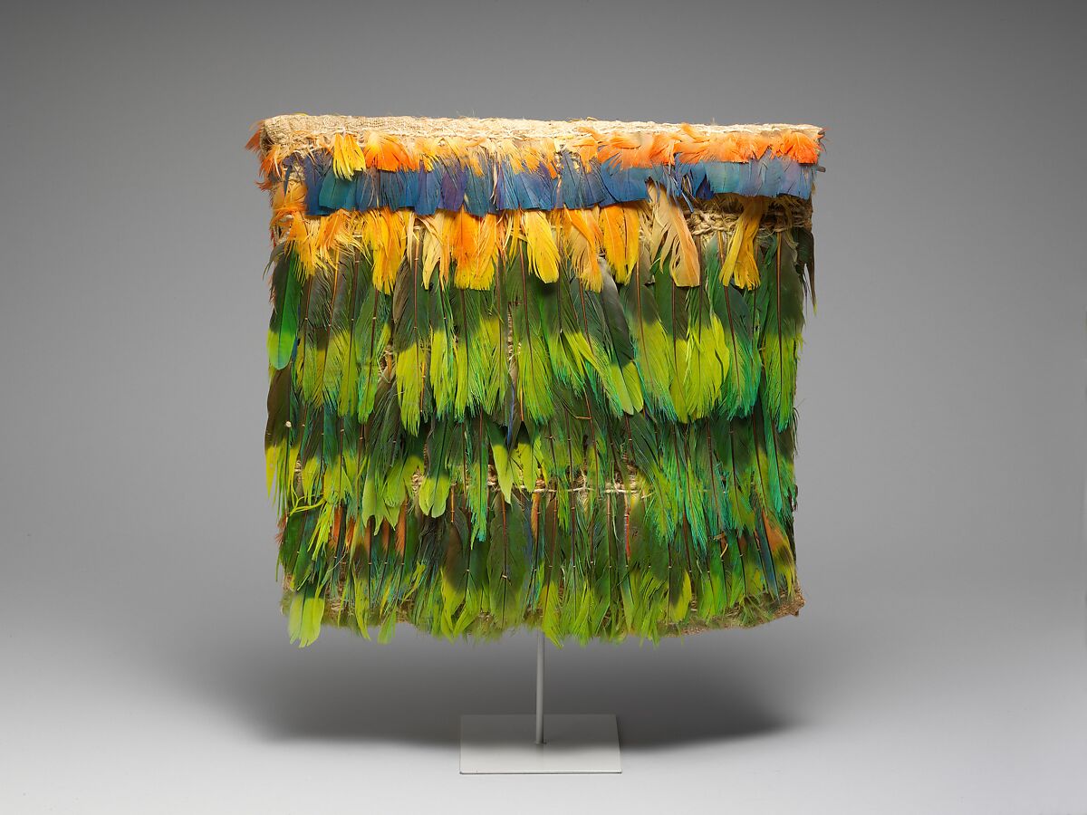 Miniature Tunic, Cotton, feathers, Ica