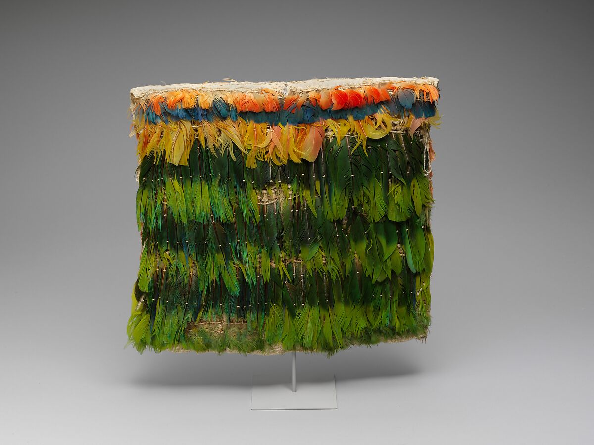 Miniature Tunic, Cotton, feathers, Ica