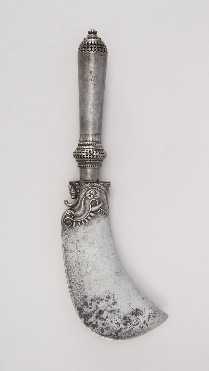 Sacrifical Axe (Matchu), Steel, Indian, Thanjavur