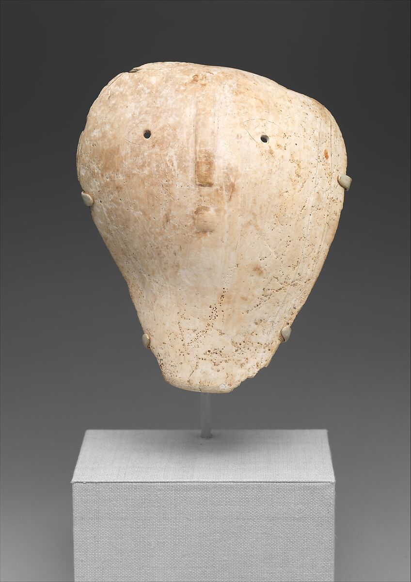 Mask, Shell, Mississippian 