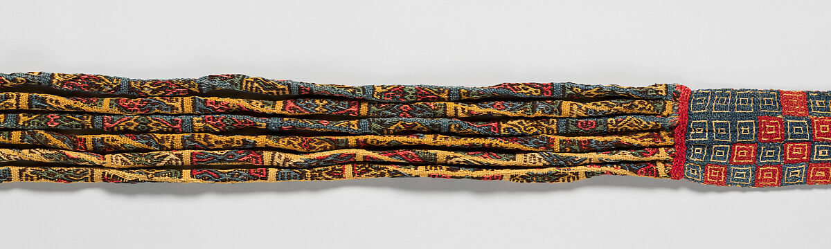 Headband, Nasca artist, Camelid fiber, Nasca