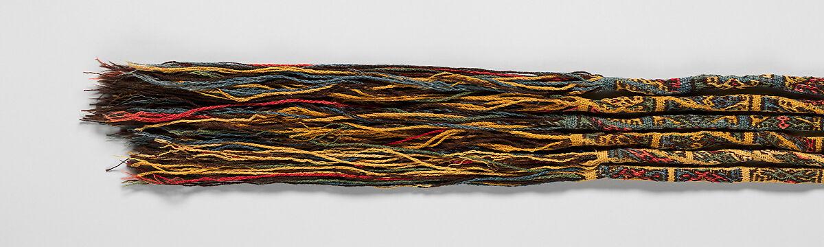 Headband, Nasca artist, Camelid fiber, Nasca