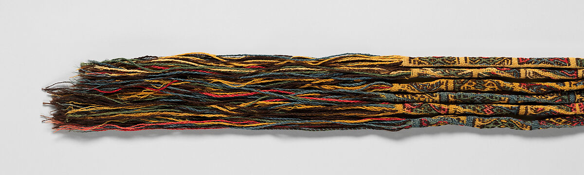 Headband, Nasca artist, Camelid fiber, Nasca