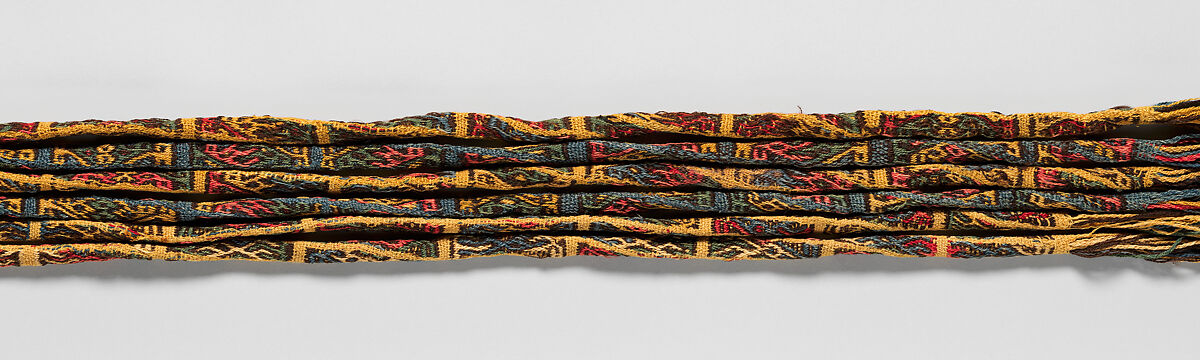 Headband, Nasca artist, Camelid fiber, Nasca