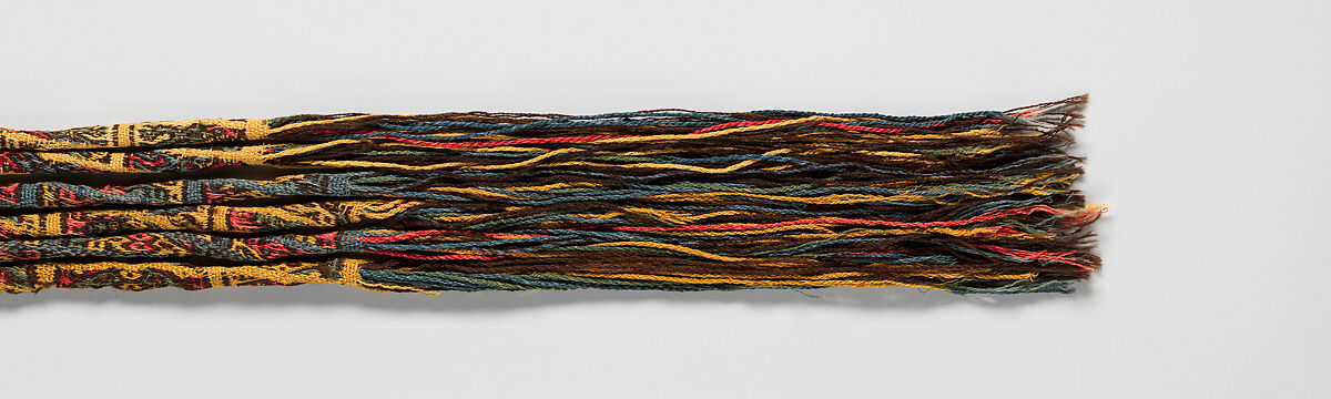 Headband, Nasca artist, Camelid fiber, Nasca