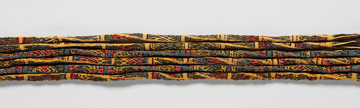 Headband, Nasca artist, Camelid fiber, Nasca