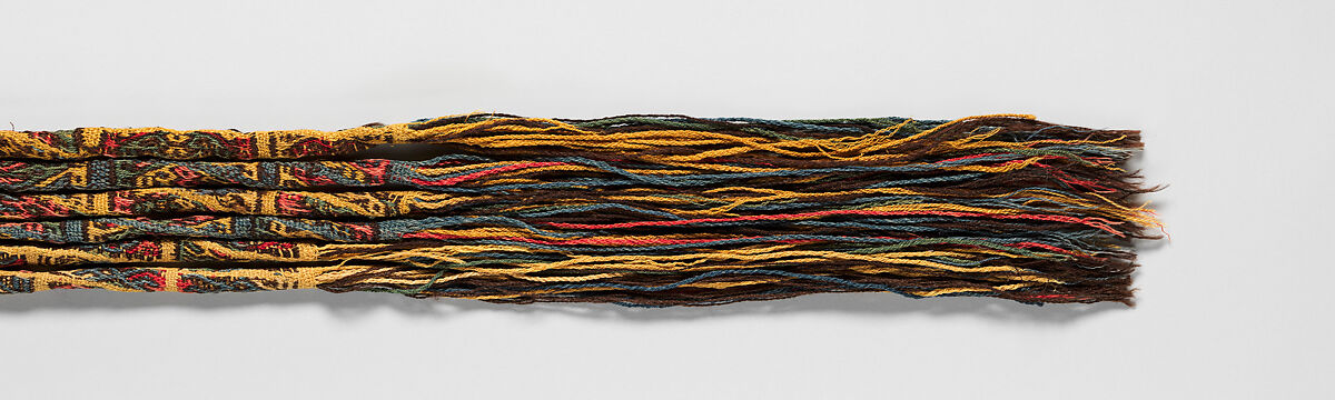 Headband, Nasca artist, Camelid fiber, Nasca