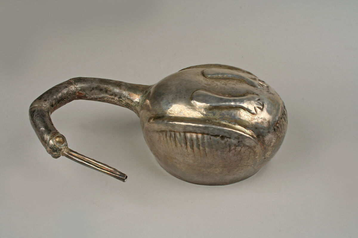 Silver Bird Vessel, Silver, Peru (?) 