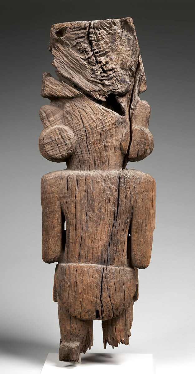 Standing male figure, Chimú artist(s), Wood, Chimú