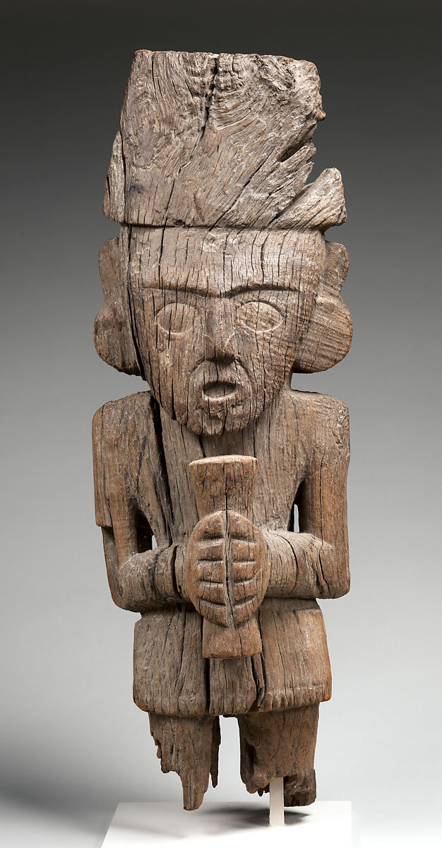 Standing male figure, Chimú artist(s), Wood, Chimú 