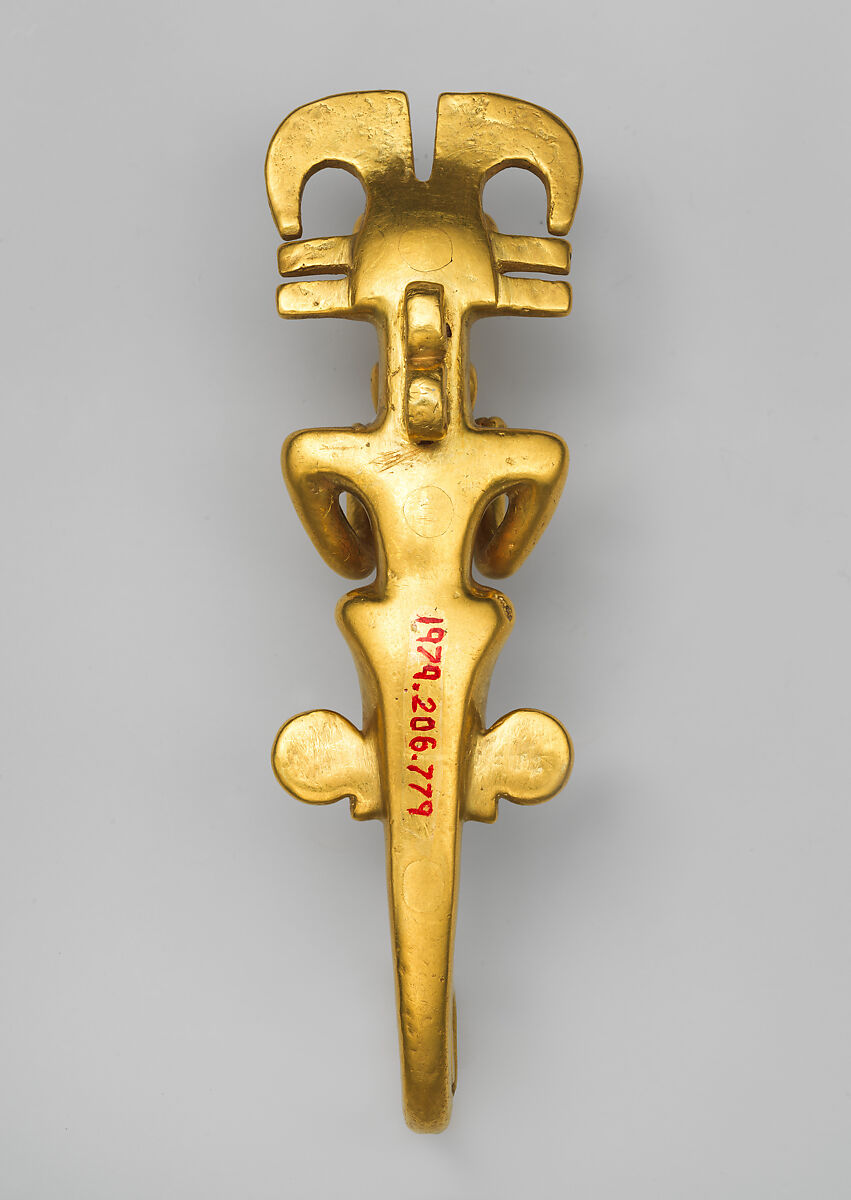 Seahorse pendant, International Style artist(s), Gold, International Style